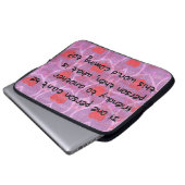 A Quote From Gomer Pyle on an Electronics Bag Laptop Sleeve (Voorkant onderkant)