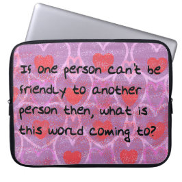 A Quote From Gomer Pyle on an Electronics Bag Laptop Sleeve
