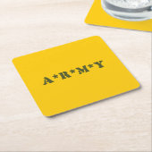 A*R*M*Y KARTONNEN ONDERZETTERS (Schuin)