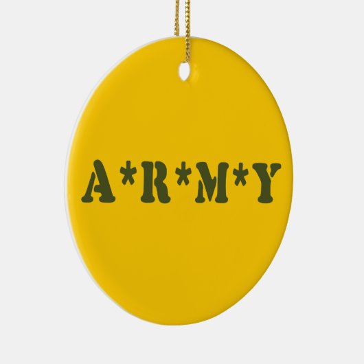 A*R*M*Y KERAMISCH ORNAMENT (Rechts)