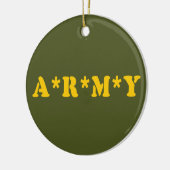 A*R*M*Y KERAMISCH ORNAMENT (Links)