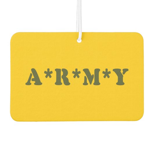 A*R*M*Y LUCHTVERFRISSER (Voorkant)