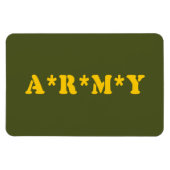 A*R*M*Y MAGNEET (Horizontaal)