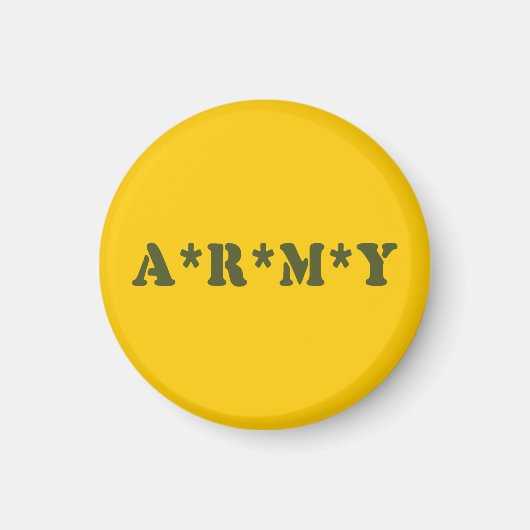 A*R*M*Y MAGNEET (Voorkant)