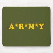 A*R*M*Y MUISMAT (Voorkant)