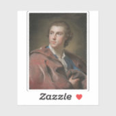 A.R. Mengs - Portret van William Burton Conyngham Sticker (Vel)