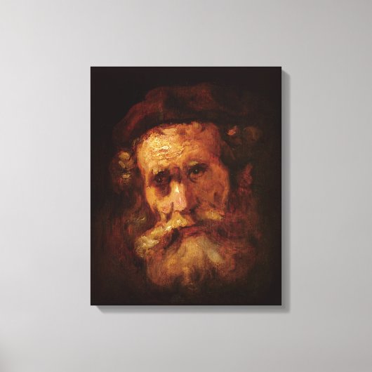 A Rabbi Canvas Afdruk (Voorkant)