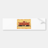 A Railroad Caboose Bumpersticker (Voorkant)