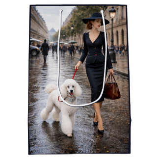 A Rainy Day In Paris, Poodle Medium Cadeauzakje