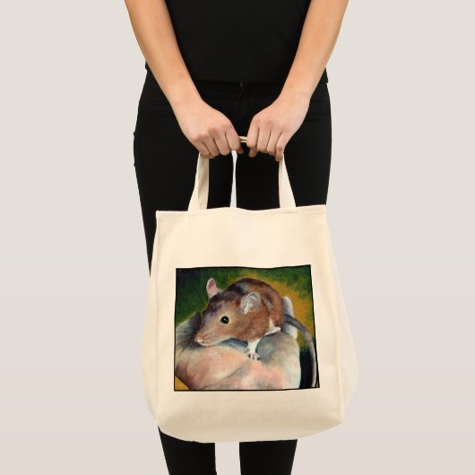 "A Rat in the Hand"-tas Tote Bag (Voorkant (product))