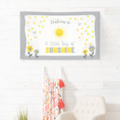 A Ray of Sunshine Baby shower Achtergrond Banner S (Insitu)