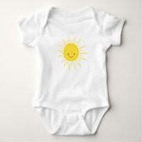 A Ray of Sunshine Baby shower Baby Creeper Sun