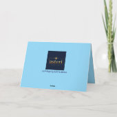 🐰 "A Receding Hareline" Vaderdag Bedankkaart (Achterkant)