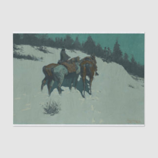 A Reconnaissance by Frederic Remington Tissuepapier