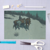 A Reconnaissance by Frederic Remington Tissuepapier (Craft)