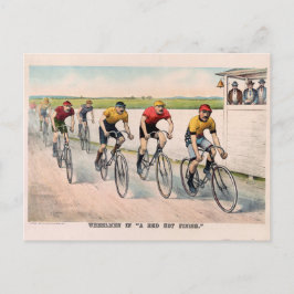 A Red Hot Finish, 1894 Briefkaart