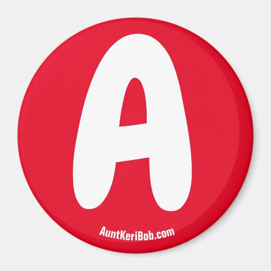 A Red Refrigerator Magnet (Voorkant)