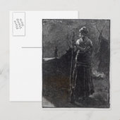 A Red River Colonist, 1878 Briefkaart (Voorkant / Achterkant)