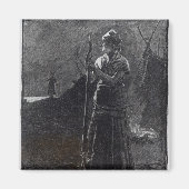 A Red River Colonist, 1878 Magneet (Voorkant)