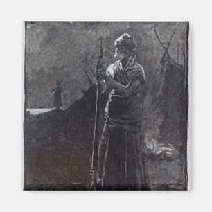 A Red River Colonist, 1878 Magneet