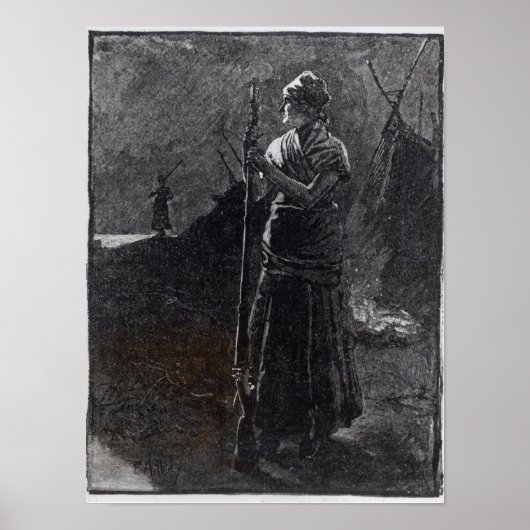 A Red River Colonist, 1878 Poster (Voorkant)