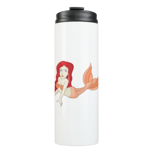 A Redhead Mermaid Thermosbeker (Voorkant)
