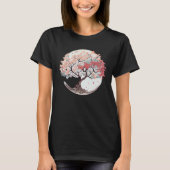 A Refreshing and Enchanting Tree of Life Cherry Bl T-shirt (Voorkant)