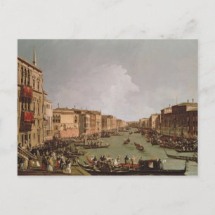 A Regatta on the Grand Canal, c.1735 Briefkaart