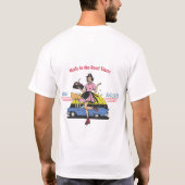 A retro 50's 'Good times' scene T-shirt (Achterkant)