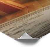 A Retro Style Christmas Tree With Presents on Wall Poster (Hoek)