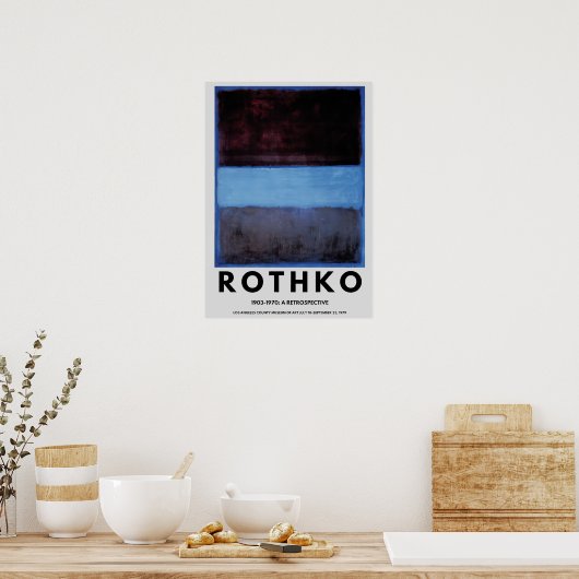 A Retrospective 3 Poster (Keuken)