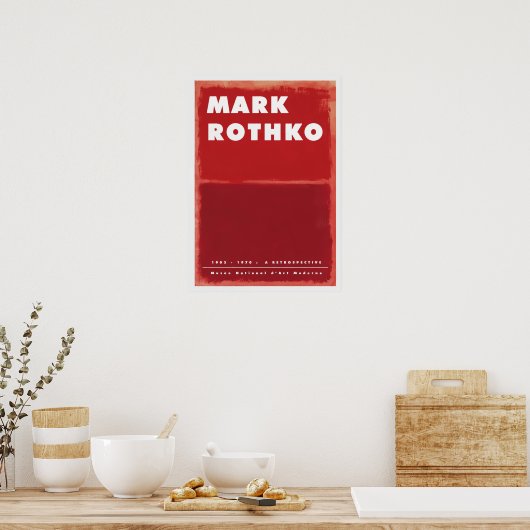 A Retrospective 4 Poster (Keuken)