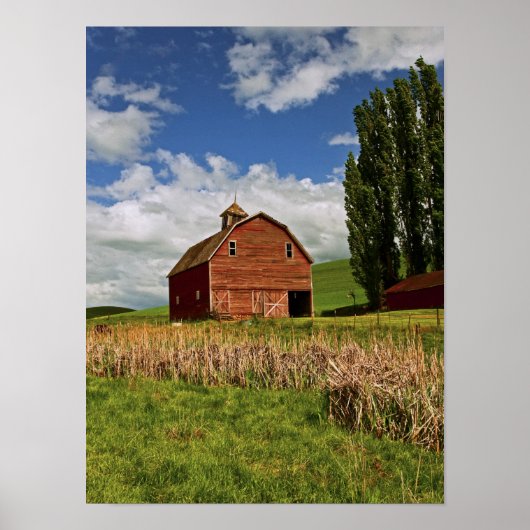 A ride through the farm country of Palouse Poster (Voorkant)