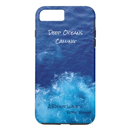 "A Rising Wave" iPhone 7 Plus Case-Mate Tough Hoes (Achterkant)