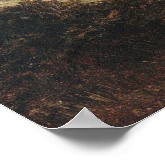 A River Glimpse (CA. 1843-50) Poster (Hoek)