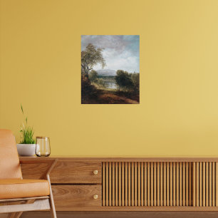 A River Glimpse (CA. 1843-50) Poster