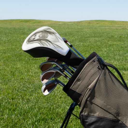 A Robed Jesus Golfheadcover (Insitu)