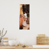 A Roman Offering by John William Waterhouse Poster (Keuken)