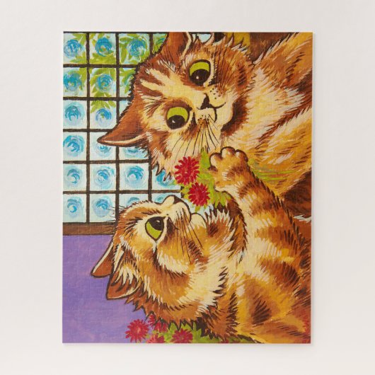 A Romantic Gesture by Louis Wain Legpuzzel (Verticaal)