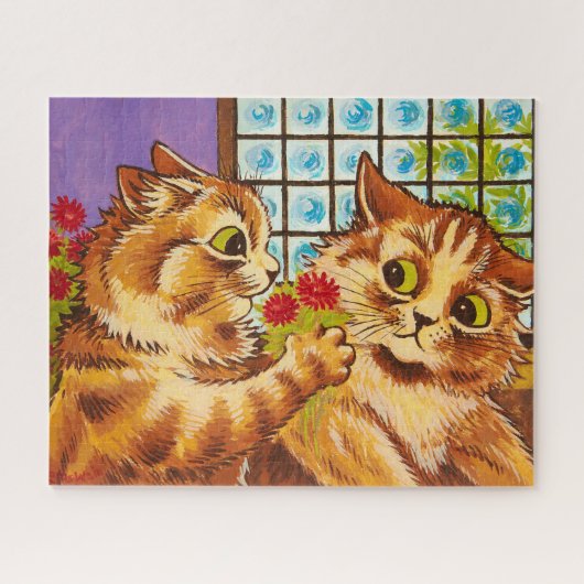 A Romantic Gesture by Louis Wain Legpuzzel (Horizontaal)