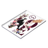 A romantic personalized Valentine’s Day Notitieboek (Linkerzijde)