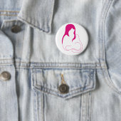 a ronde button 5,7 cm (In situ)