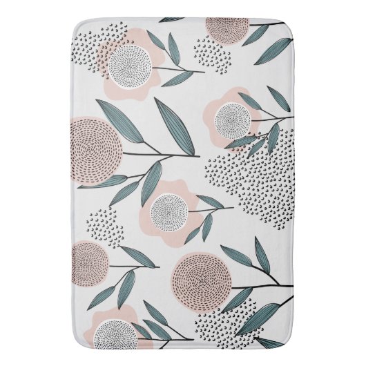 A ROOS BADMAT (Voorkant Verticaal)