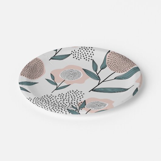 A ROOS PAPIEREN BORDJE (Gekanteld)