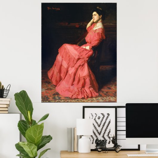 A ROOS POSTER (Thuiskantoor)