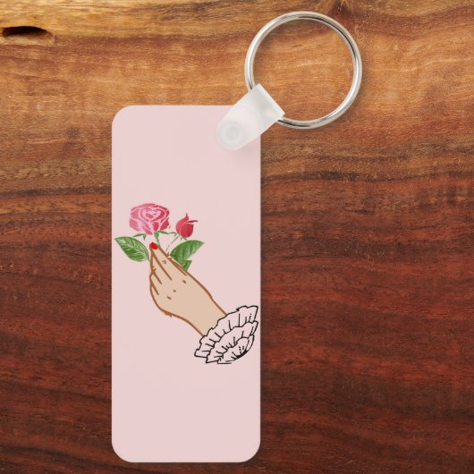 A ROOS SLEUTELHANGER (Achterkant)