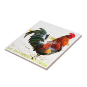 A Rooster Tegeltje (Zijkant)