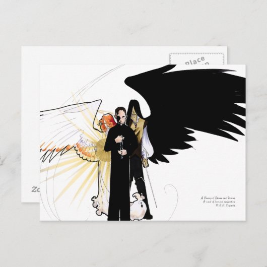 A Rosary of Stones and Thorns Briefkaart (Voorkant / Achterkant)