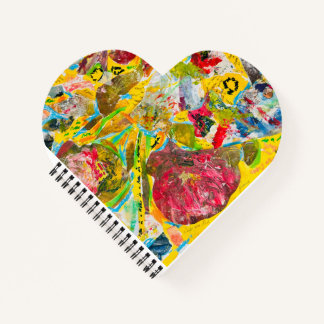 A Rose By Any Other Name heart-shaped notebook Notitieboek