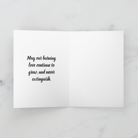 A Rose Just For You Kaart (Binnen)